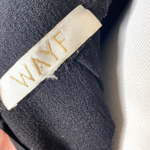 Wayf Anthropologie Black Curtis Wide Leg Jumpsuit - Picture 4 of 11